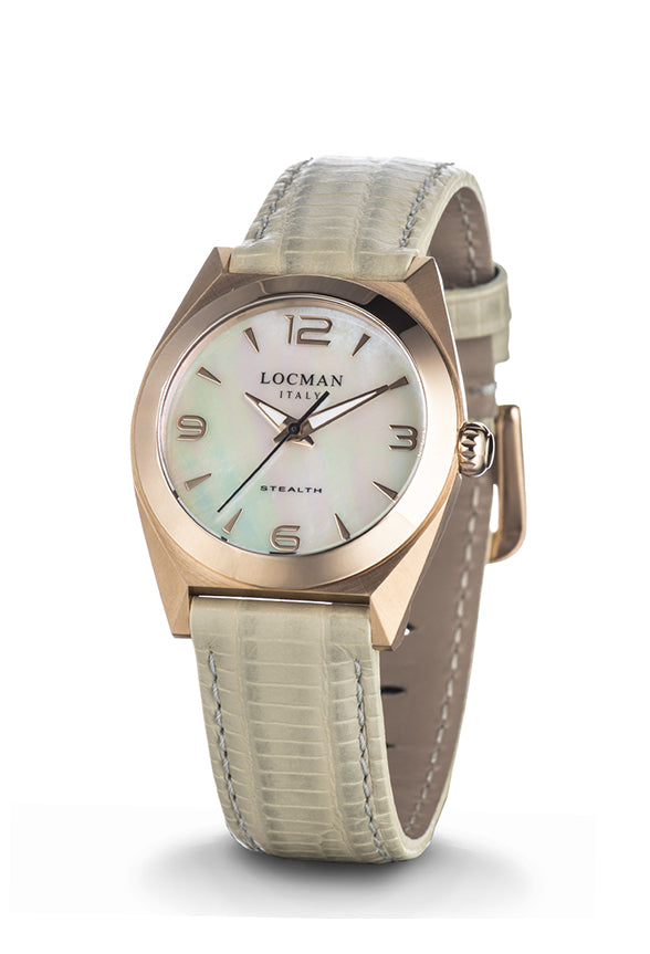THREE HANDS QUARTZ S.S. TITANIUM PVD RG