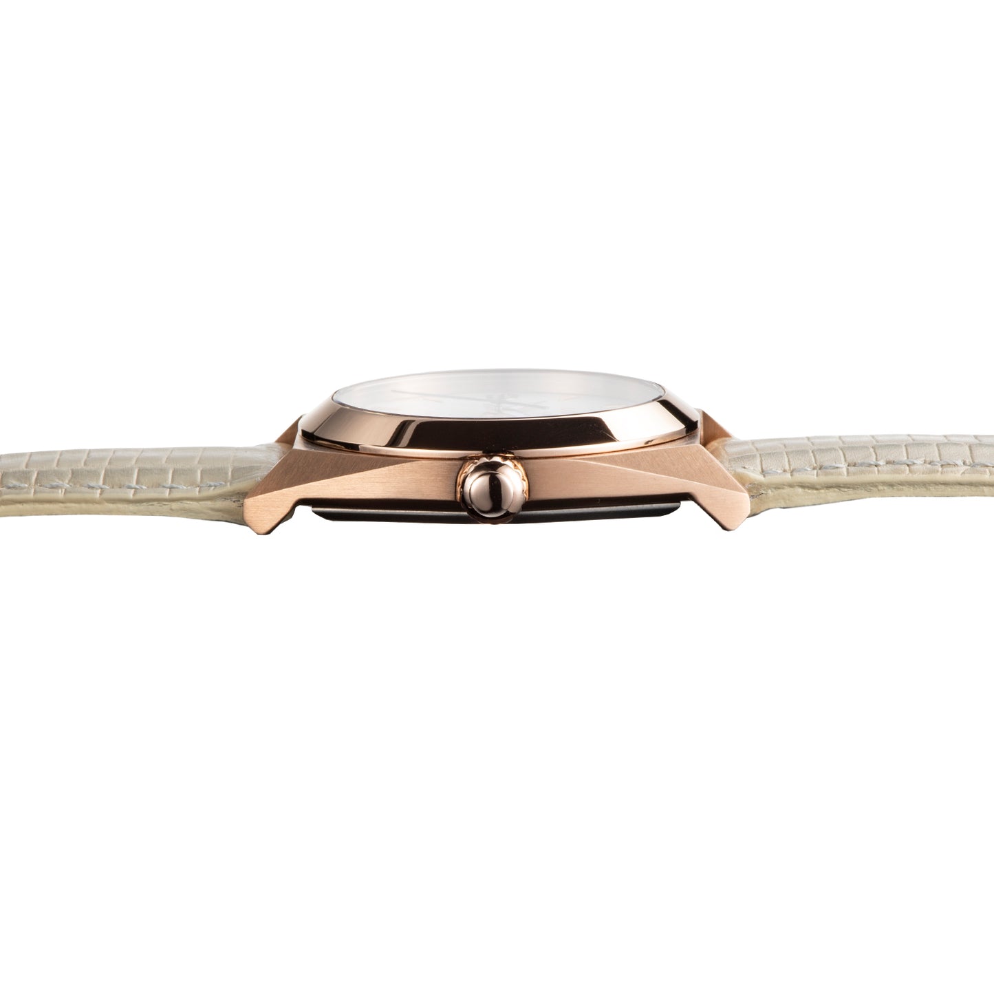 THREE HANDS QUARTZ S.S. TITANIUM PVD RG