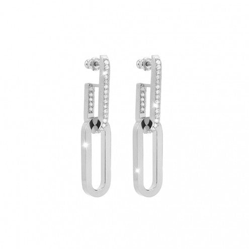 REBECCA - BRONZE EARRINGS WITH STONES - BCCOBO04