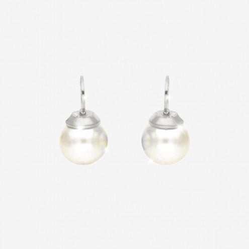 REBECCA - BRONZE EARRINGS W/ PEARLS - BMBOOO01