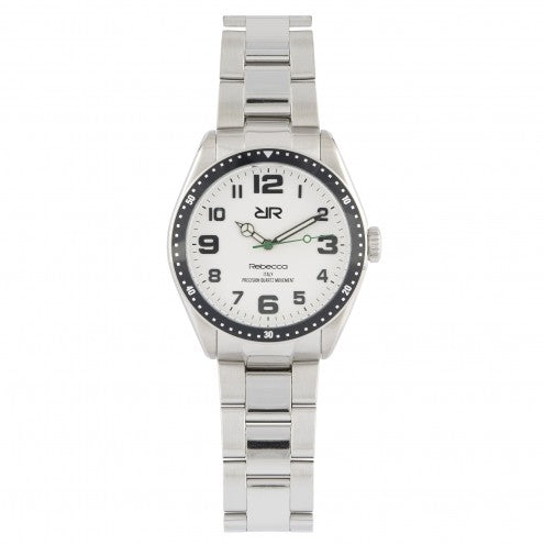 REBECCA - STAINLESS STEEL WATCH W/ STAINLESS STEEL STRAP - ALCOBB21