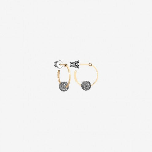 REBECCA - EARRINGS IN STERLING SILVER E DIAMONDS - SJOOAR26