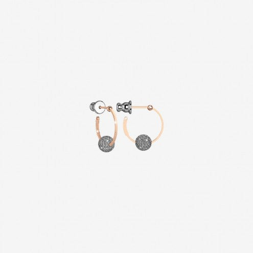 REBECCA - EARRINGS IN STERLING SILVER E DIAMONDS - SJOOAR26