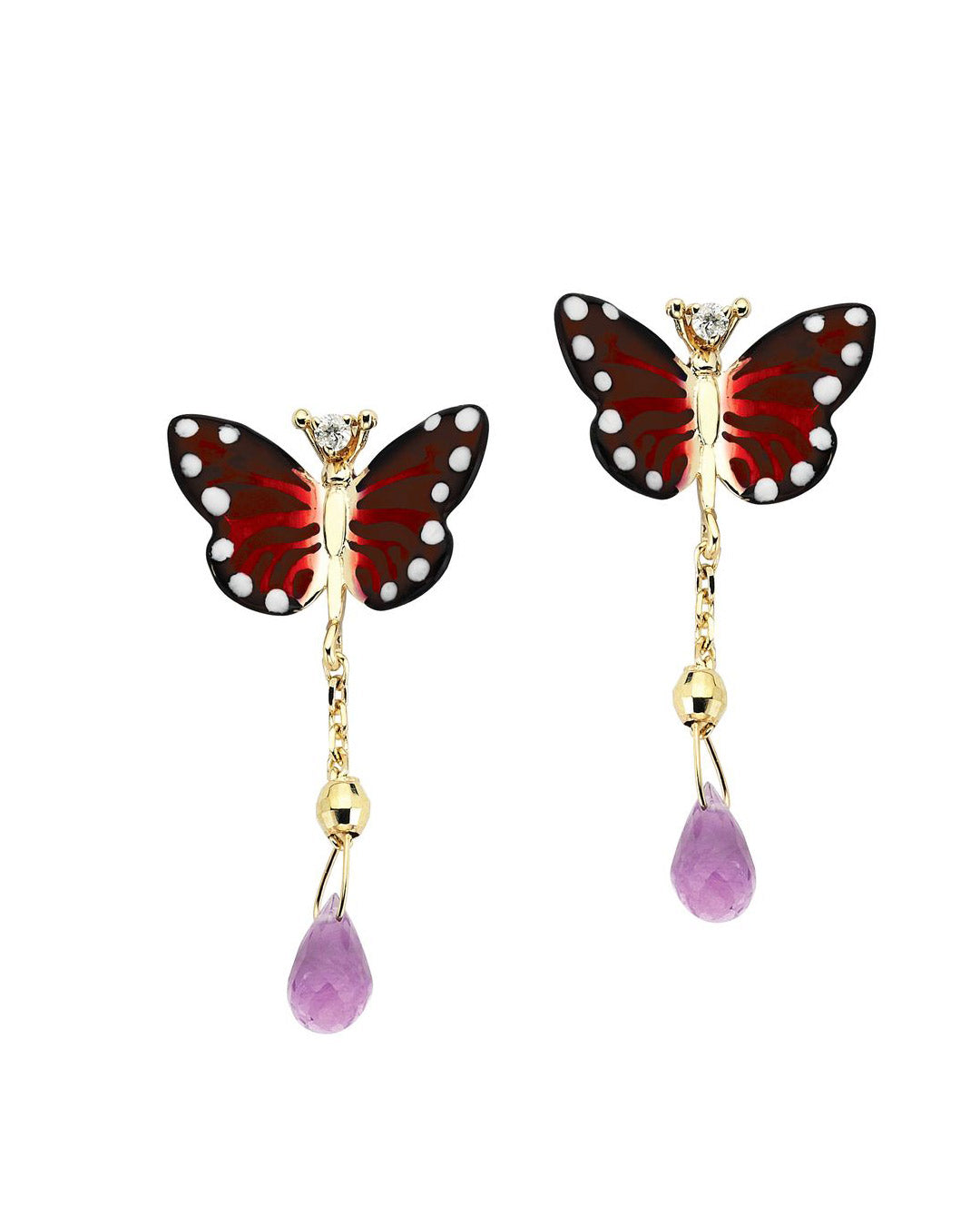 Special Design King Butterfly Earrings
