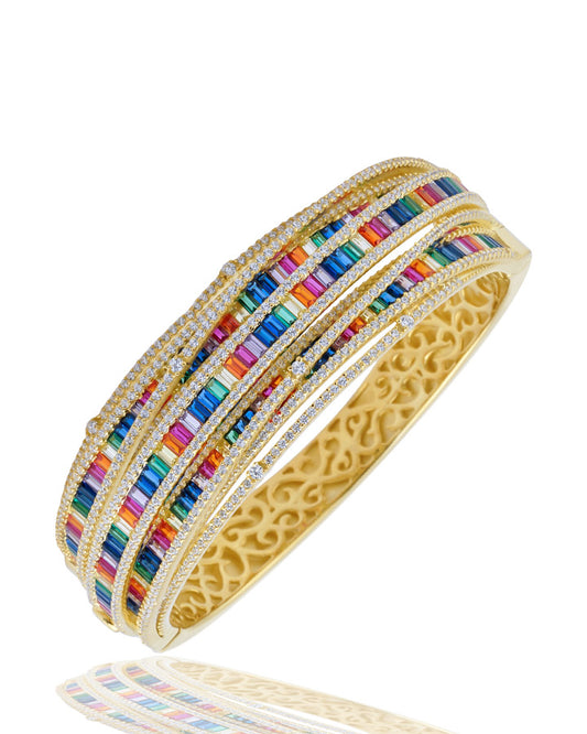 Colorful Eternity Bangle