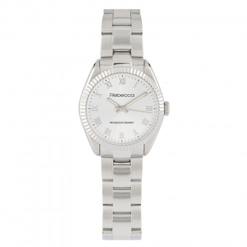 REBECCA - STAINLESS STEEL WATCH W/ STAINLESS STEEL STRAP - ALCOBB11