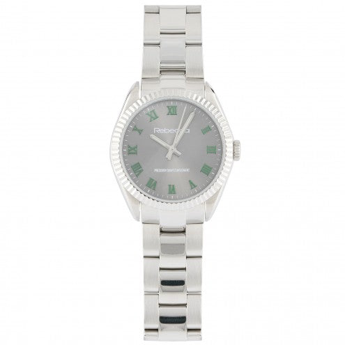 REBECCA - STAINLESS STEEL WATCH W/ STAINLESS STEEL STRAP - ALCOBF11