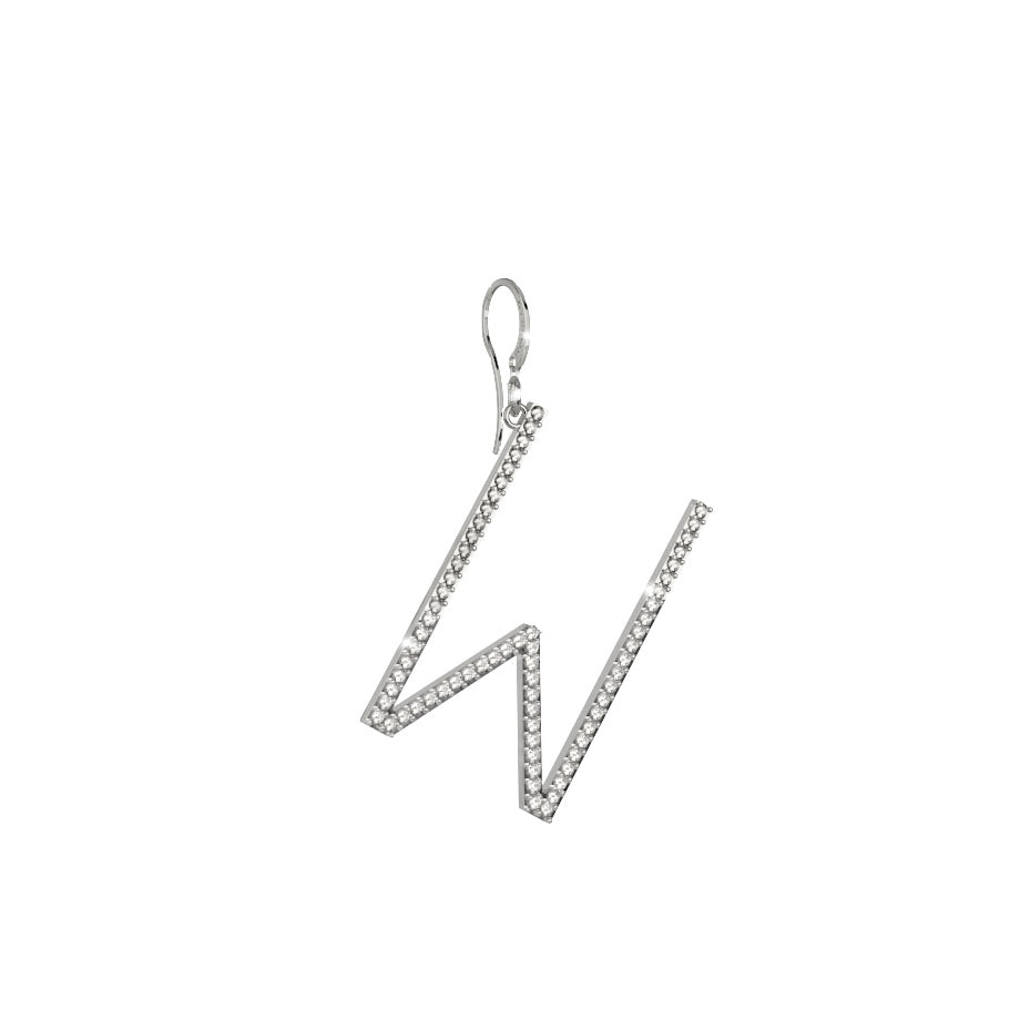 MyWorld Silver Earring