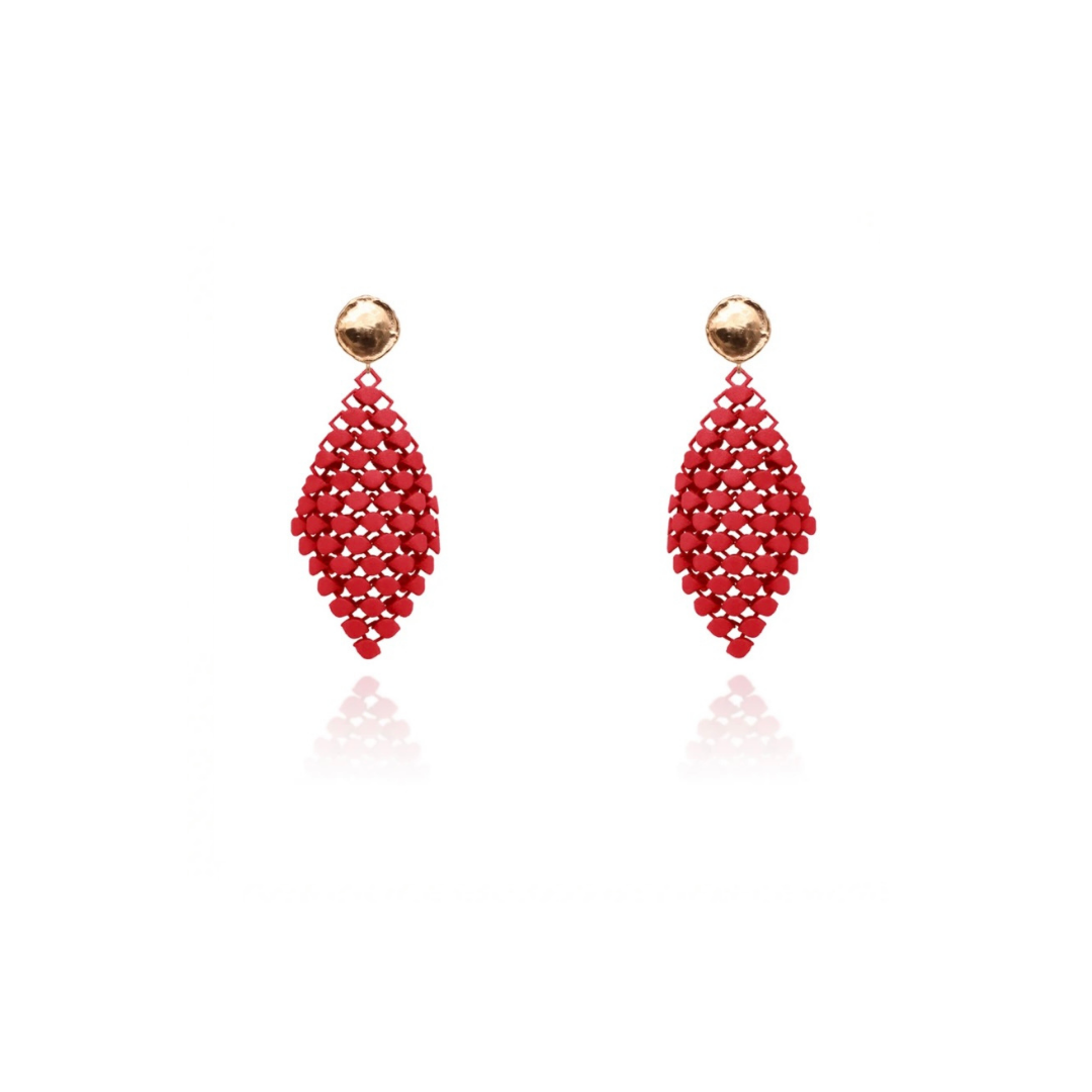 Earring Pendants Lobster Red