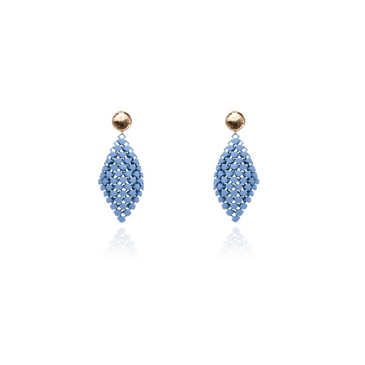 Earring Pendant's Topaz Blue