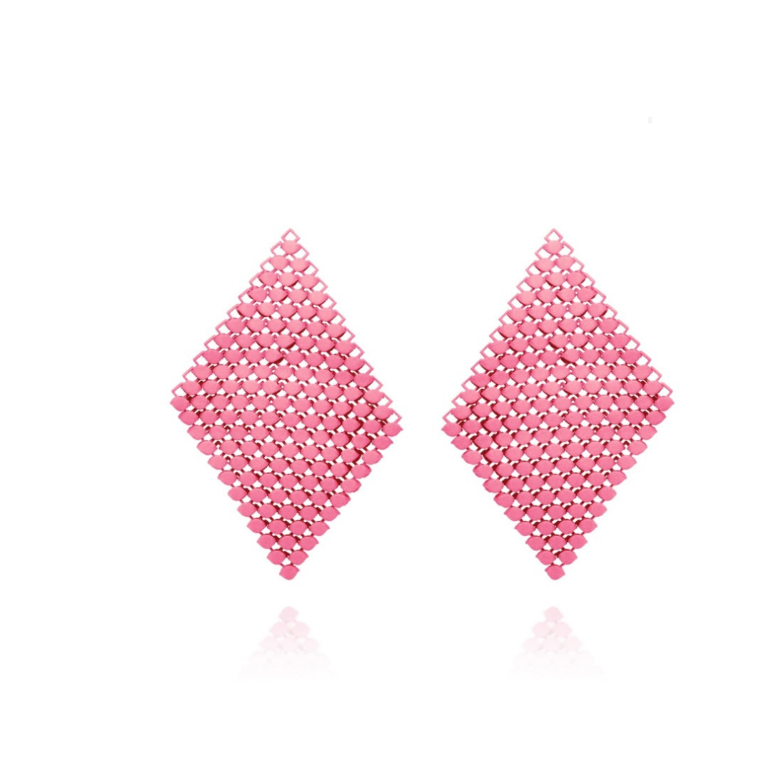 Earring Pendant's Candy Pink