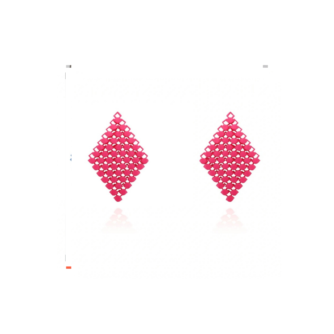 Earring Pendant's Hot Pink