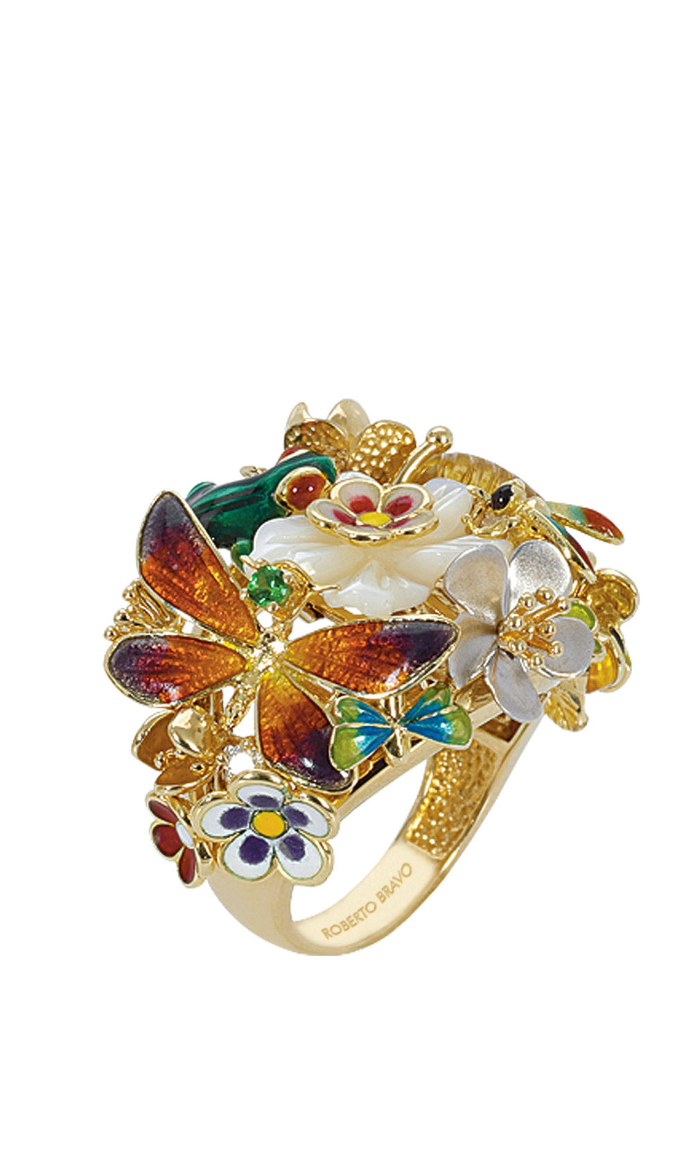 Noahs Ark Collection Butterfly Ring