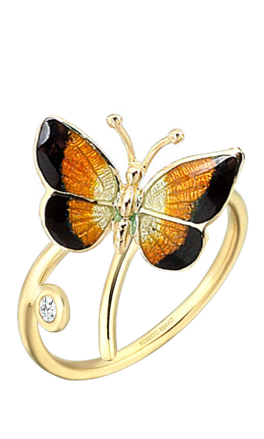 Noahs Ark Collection Butterfly Ring